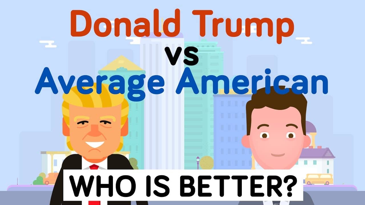 Donald Trump vs Average American Lifestyle