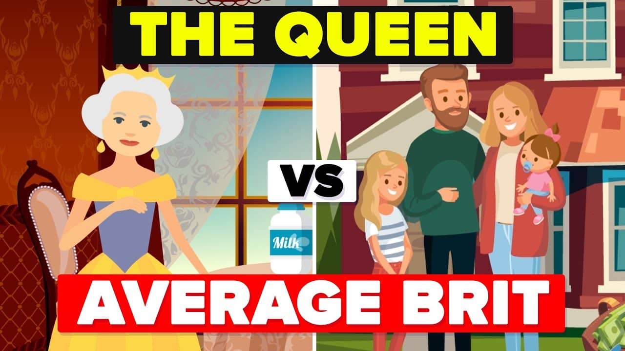 the queen vs average british